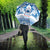 Toa Samoa Rugby Custom Umbrella Uso aso uma Samoan Pattern White - Polynesian Pride
