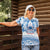 Toa Samoa Rugby Custom Women Polo Shirt Uso aso uma Samoan Pattern White - Polynesian Pride