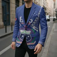 Personalised Samoa 685 Blazer Samoan Pride Coat Of Arms - Polynesian Pride