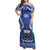 Personalised Samoa 685 Family Matching Off Shoulder Maxi Dress and Hawaiian Shirt Samoan Pride Coat Of Arms - Polynesian Pride