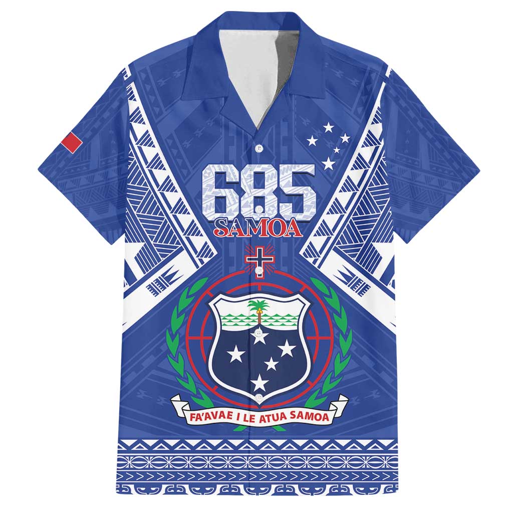 Personalised Samoa 685 Family Matching Puletasi and Hawaiian Shirt Samoan Pride Coat Of Arms - Polynesian Pride