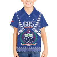 Personalised Samoa 685 Kid Hawaiian Shirt Samoan Pride Coat Of Arms - Polynesian Pride