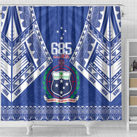 Samoa 685 Shower Curtain Samoan Pride Coat Of Arms - Polynesian Pride