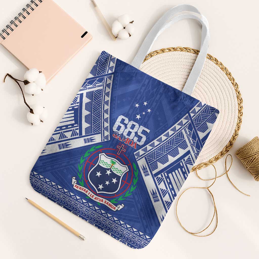 Samoa 685 Tote Bag Samoan Pride Coat Of Arms - Polynesian Pride
