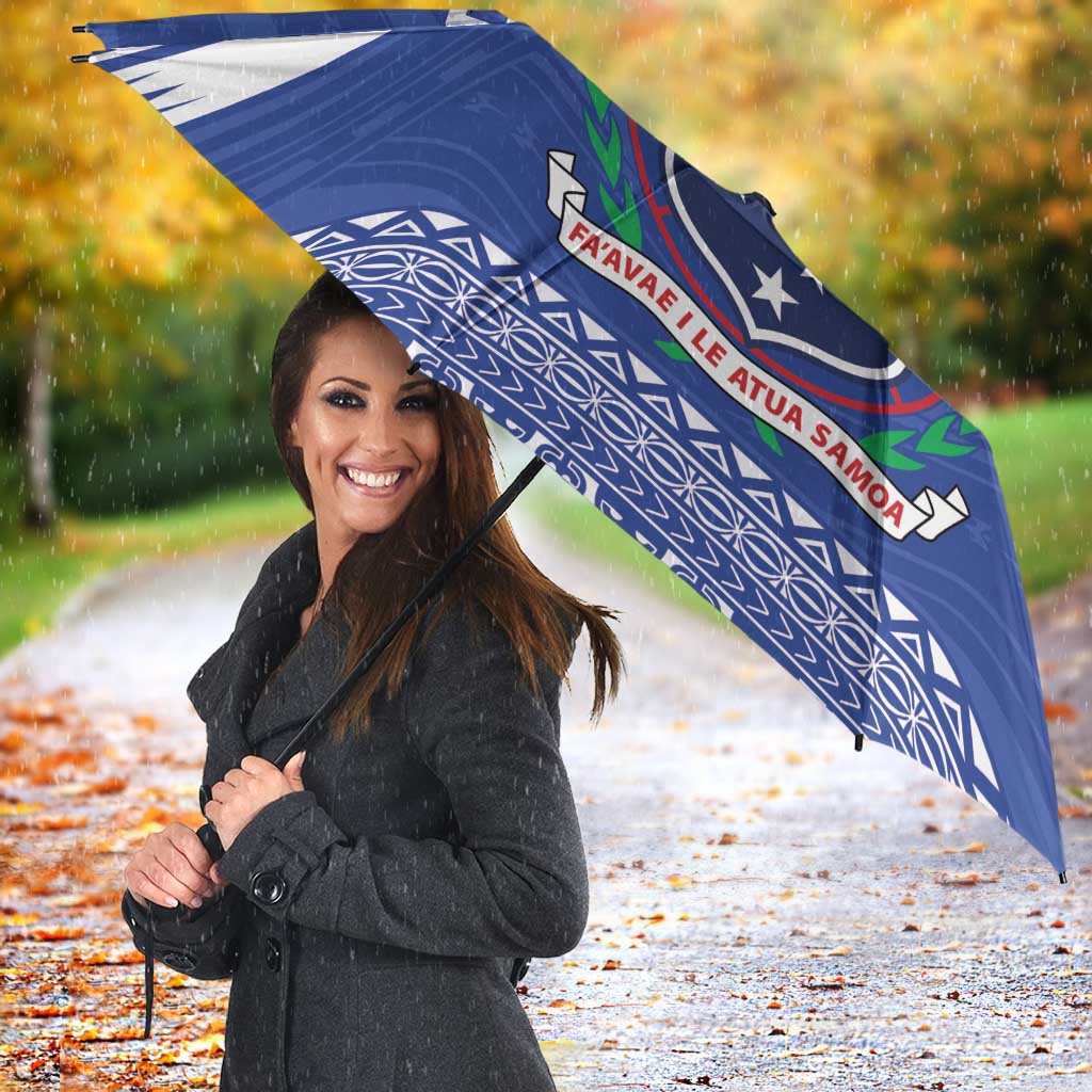 Samoa 685 Umbrella Samoan Pride Coat Of Arms - Polynesian Pride