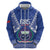 Personalised Samoa 685 Zip Hoodie Samoan Pride Coat Of Arms - Polynesian Pride