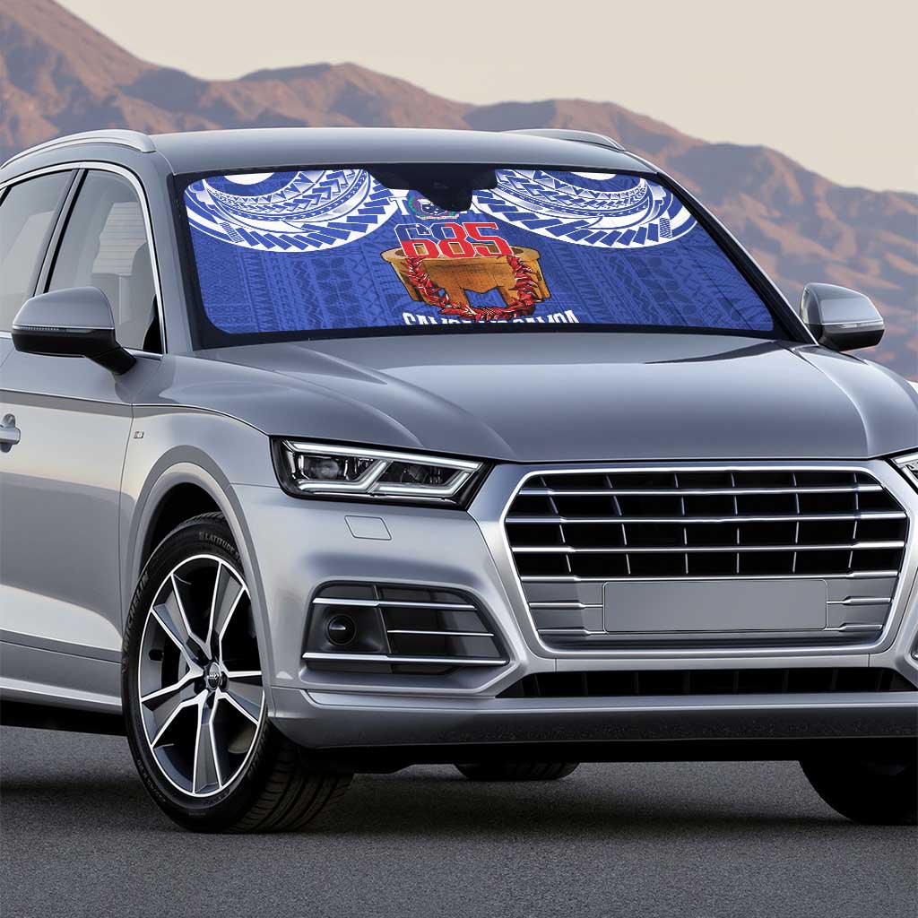 Toa Samoa Rugby Auto Sun Shade 685 Pride Tanoa Ula Fala - Polynesian Pride