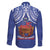 Toa Samoa Rugby Family Matching Off The Shoulder Long Sleeve Dress and Hawaiian Shirt 685 Pride Tanoa Ula Fala - Polynesian Pride