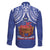 Toa Samoa Rugby Family Matching Off Shoulder Maxi Dress and Hawaiian Shirt 685 Pride Tanoa Ula Fala - Polynesian Pride