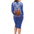 Toa Samoa Rugby Long Sleeve Bodycon Dress 685 Pride Tanoa Ula Fala - Polynesian Pride