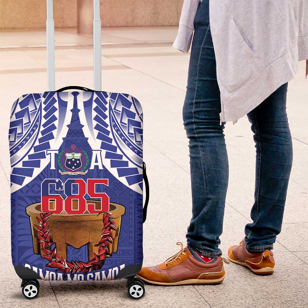 Toa Samoa Rugby Luggage Cover 685 Pride Tanoa Ula Fala - Polynesian Pride