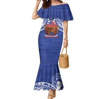 Toa Samoa Rugby Mermaid Dress 685 Pride Tanoa Ula Fala - Polynesian Pride