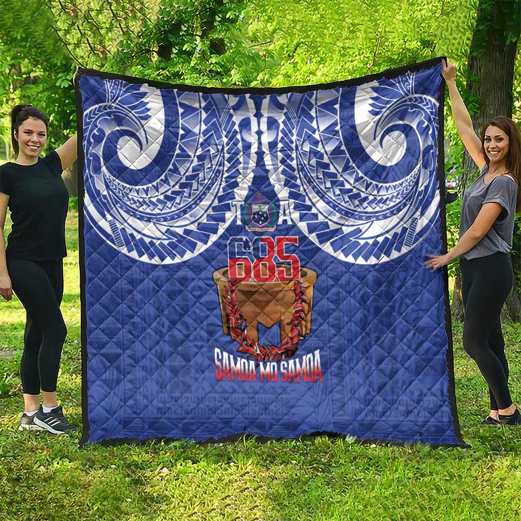 Toa Samoa Rugby Quilt 685 Pride Tanoa Ula Fala - Polynesian Pride
