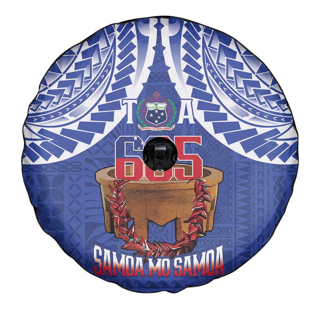 Toa Samoa Rugby Spare Tire Cover 685 Pride Tanoa Ula Fala - Polynesian Pride