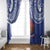 Toa Samoa Rugby Window Curtain 685 Pride Tanoa Ula Fala - Polynesian Pride