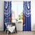 Toa Samoa Rugby Window Curtain 685 Pride Tanoa Ula Fala - Polynesian Pride