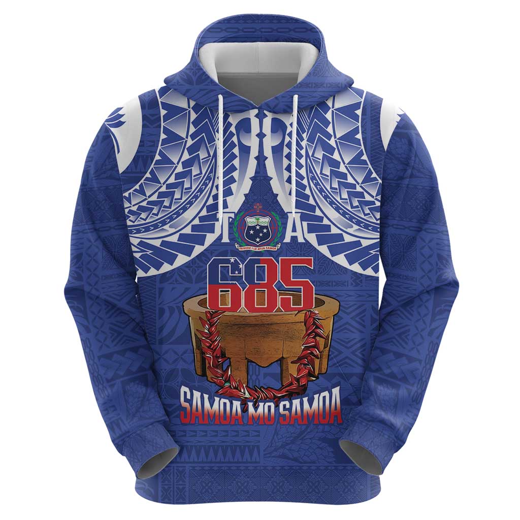 Toa Samoa Rugby Zip Hoodie 685 Pride Tanoa Ula Fala - Polynesian Pride