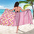 Pastel Magenta Aloha Hawaii Tiki Sarong Tropical Plumeria - Seamless Style