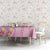 Pastel Magenta Aloha Hawaii Tiki Tablecloth Tropical Plumeria - Seamless Style