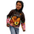 Gude Hi Hai Papua New Guinea Kid Hoodie Motuan PNG Raggiana Bird of Paradise Tropical Vibes LT14 - Polynesian Pride