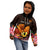 Gude Hi Hai Papua New Guinea Kid Hoodie Motuan PNG Raggiana Bird of Paradise Tropical Vibes LT14 - Polynesian Pride