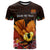 Gude Hi Hai Papua New Guinea T Shirt Motuan PNG Raggiana Bird of Paradise Tropical Vibes LT14 Black - Polynesian Pride