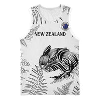 Custom New Zealand Kiwi Football Basketball Jersey Aotearoa Silver Fern - Polynesian Pride