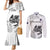 Custom New Zealand Kiwi Football Couples Matching Mermaid Dress and Long Sleeve Button Shirt Aotearoa Silver Fern