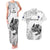 Custom New Zealand Kiwi Football Couples Matching Tank Maxi Dress and Hawaiian Shirt Aotearoa Silver Fern