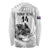 Custom New Zealand Kiwi Football Long Sleeve Shirt Aotearoa Silver Fern