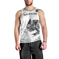 Custom New Zealand Kiwi Football Men Tank Top Aotearoa Silver Fern