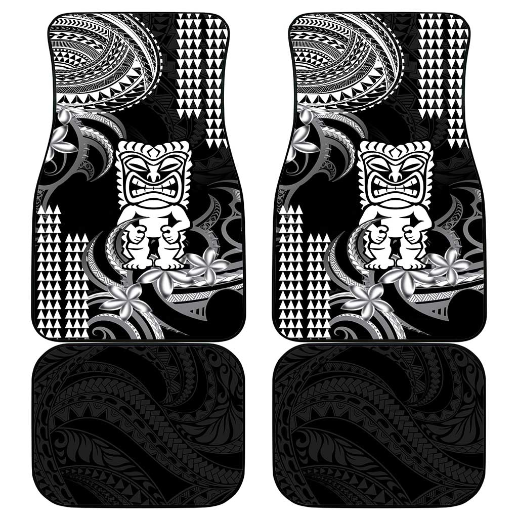 Hawaii Ku God Car Mats Kakau Mix Polynesian Tattoo