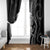 Black Hawaii Kanaloa God Window Curtain Hawaiian Octopus