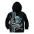 Turquoise Hawaii Kanaloa God Kid Hoodie Hawaiian Octopus