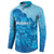 Aloha Hawaii Molokai Island Button Sweatshirt Hibiscus Tribal Honu Hawaiian Tattoo