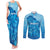 Aloha Hawaii Molokai Island Couples Matching Tank Maxi Dress and Long Sleeve Button Shirt Hibiscus Tribal Honu Hawaiian Tattoo