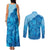 Aloha Hawaii Molokai Island Couples Matching Tank Maxi Dress and Long Sleeve Button Shirt Hibiscus Tribal Honu Hawaiian Tattoo