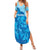 Aloha Hawaii Molokai Island Family Matching Summer Maxi Dress and Hawaiian Shirt Hibiscus Tribal Honu Hawaiian Tattoo