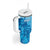 Aloha Hawaii Molokai Island Tumbler With Handle Hibiscus Tribal Honu Hawaiian Tattoo