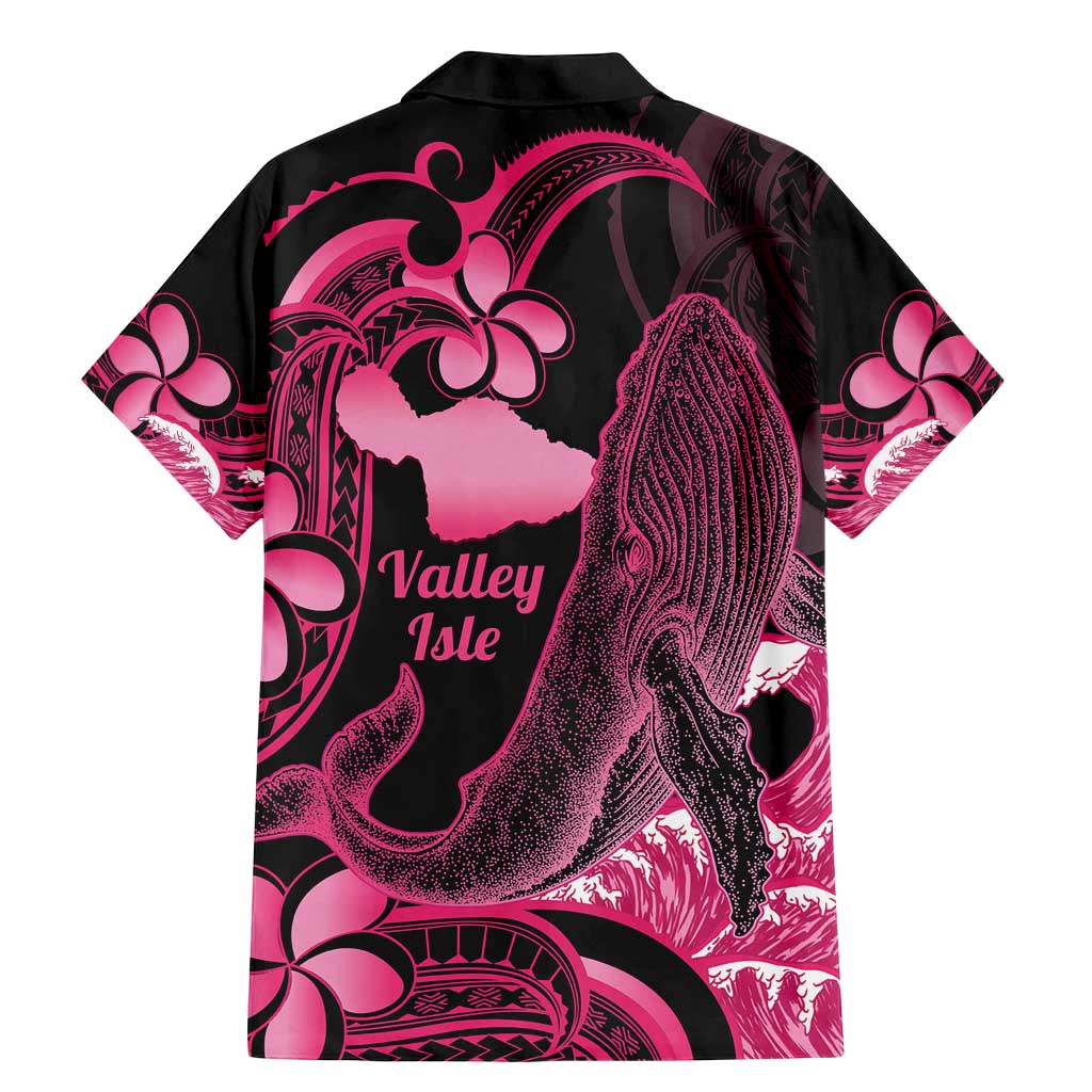 Aloha Hawaii Maui Family Matching Mermaid Dress and Hawaiian Shirt Valley Isle Humpback Whale Black