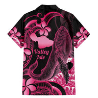 Aloha Hawaii Maui Family Matching Mermaid Dress and Hawaiian Shirt Valley Isle Humpback Whale Black