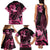 Aloha Hawaii Maui Family Matching Tank Maxi Dress and Hawaiian Shirt Valley Isle Humpback Whale Black
