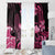 Aloha Hawaii Maui Window Curtain Valley Isle Humpback Whale Black