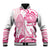 Aloha Hawaii Maui Baseball Jacket Valley Isle Humpback Whale White