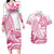 Aloha Hawaii Maui Couples Matching Long Sleeve Bodycon Dress and Hawaiian Shirt Valley Isle Humpback Whale White