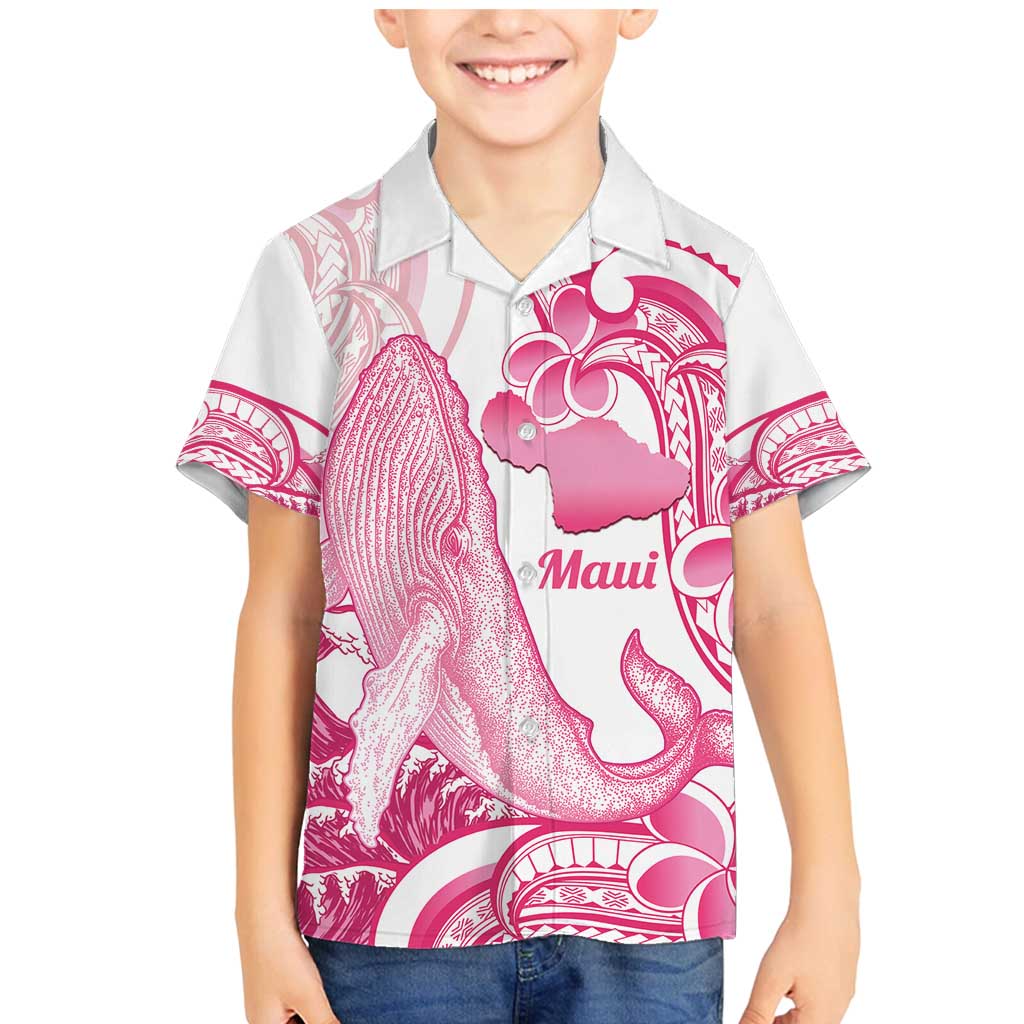 Aloha Hawaii Maui Family Matching Mermaid Dress and Hawaiian Shirt Valley Isle Humpback Whale White