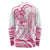 Aloha Hawaii Maui Long Sleeve Shirt Valley Isle Humpback Whale White