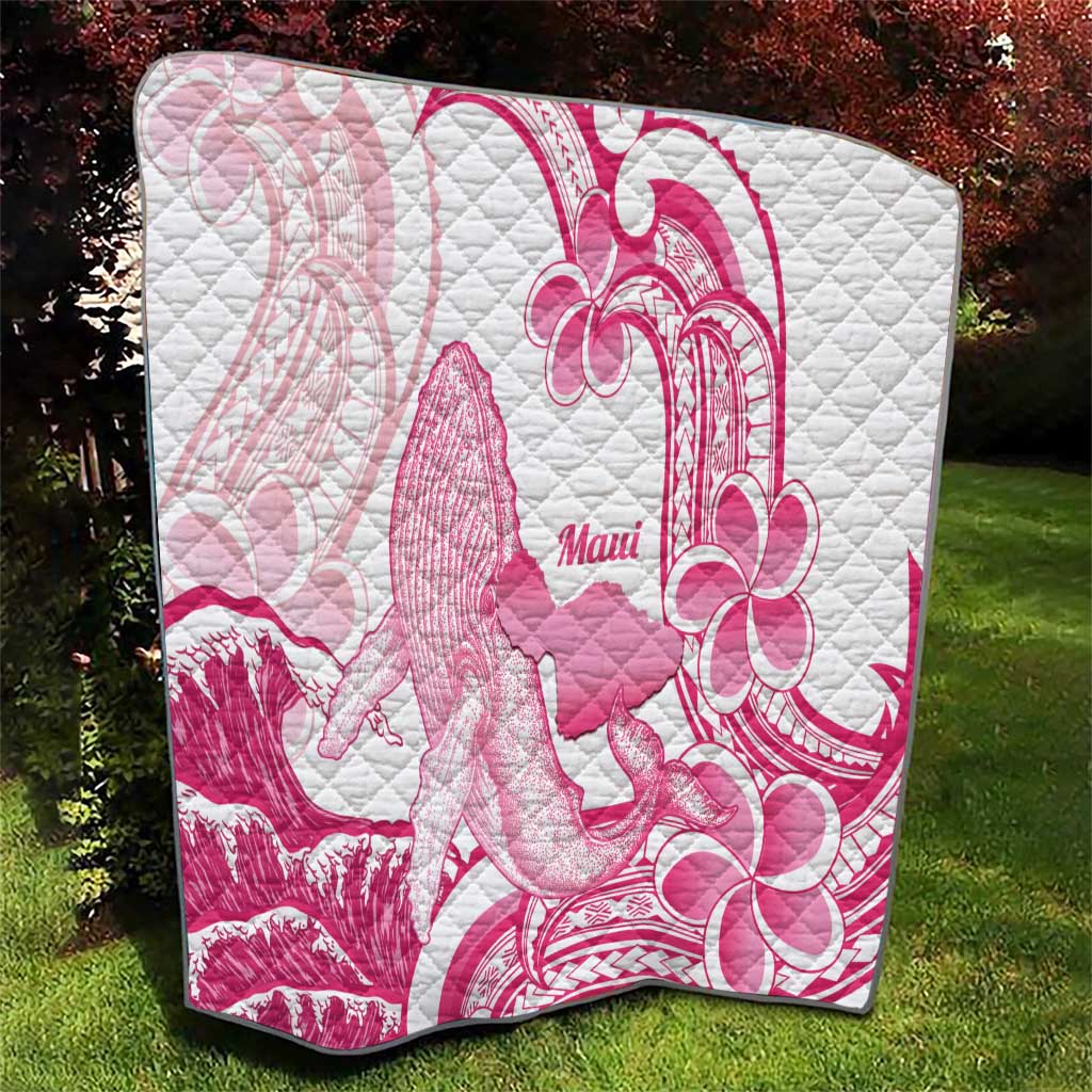 Aloha Hawaii Maui Quilt Valley Isle Humpback Whale White