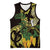Yellow New Zealand Kowhai And Piwakawaka Basketball Jersey Maori Ngaru Paua Shell - Polynesian Pride
