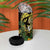 Yellow New Zealand Kowhai And Piwakawaka 4 in 1 Can Cooler Tumbler Maori Ngaru Paua Shell